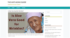 Desktop Screenshot of anti-aging-guide.com